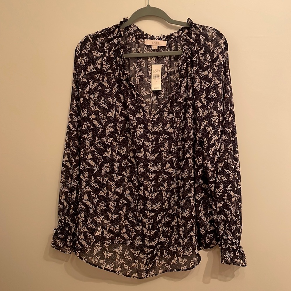 Long sleeve Loft blouse